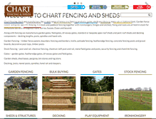 Tablet Screenshot of chartfencing.co.uk